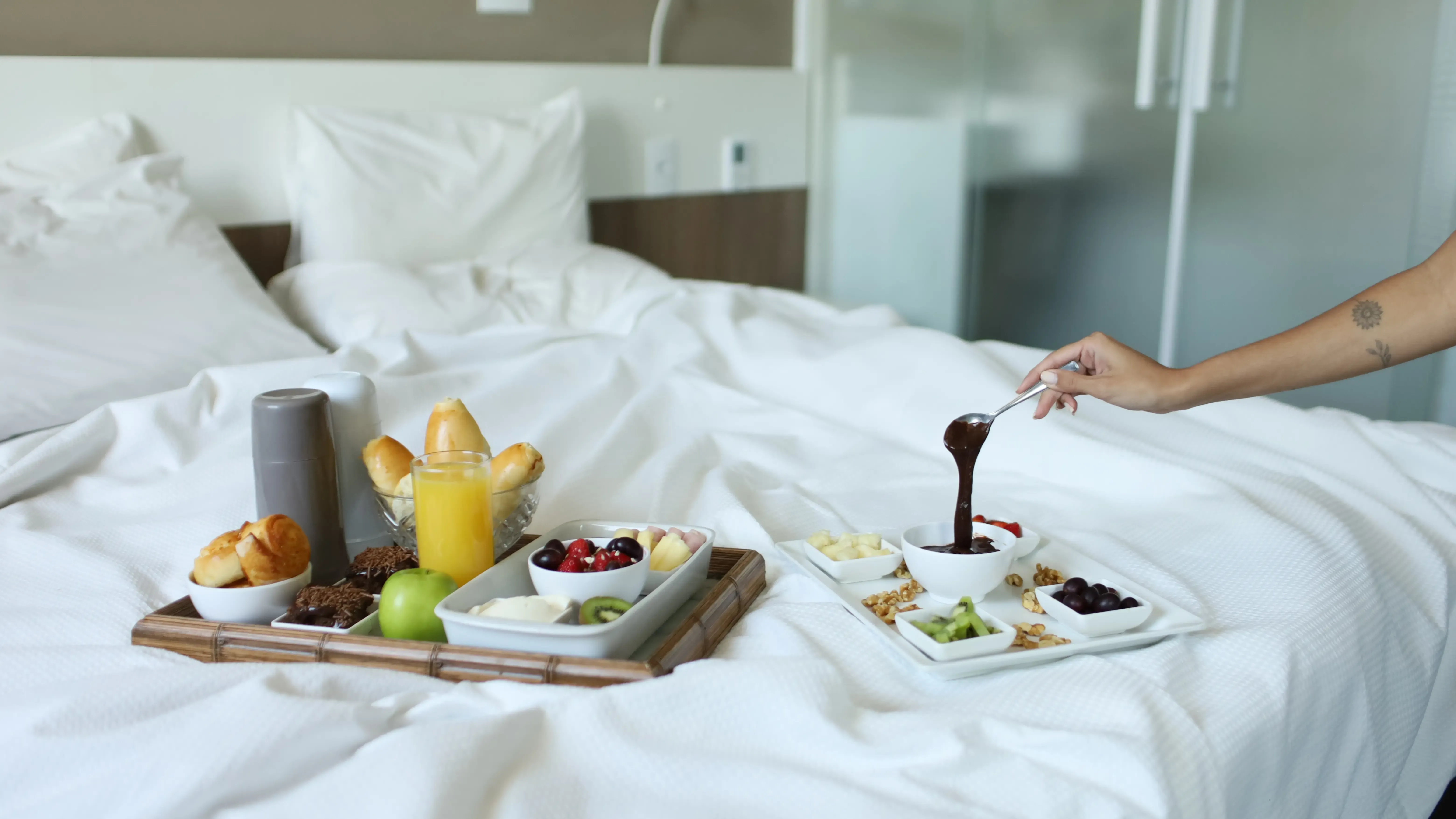 café de manhã na cama Alegro