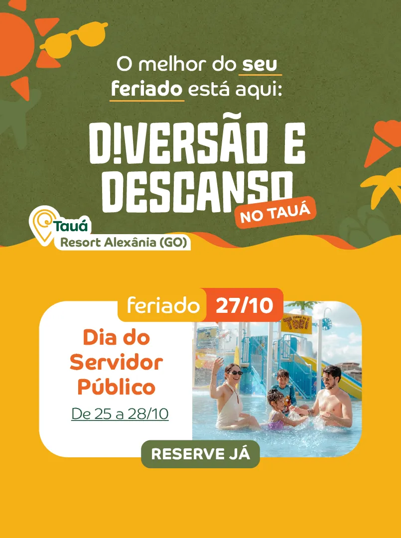 Feriado do Servidor Público no Tauá Alexânia