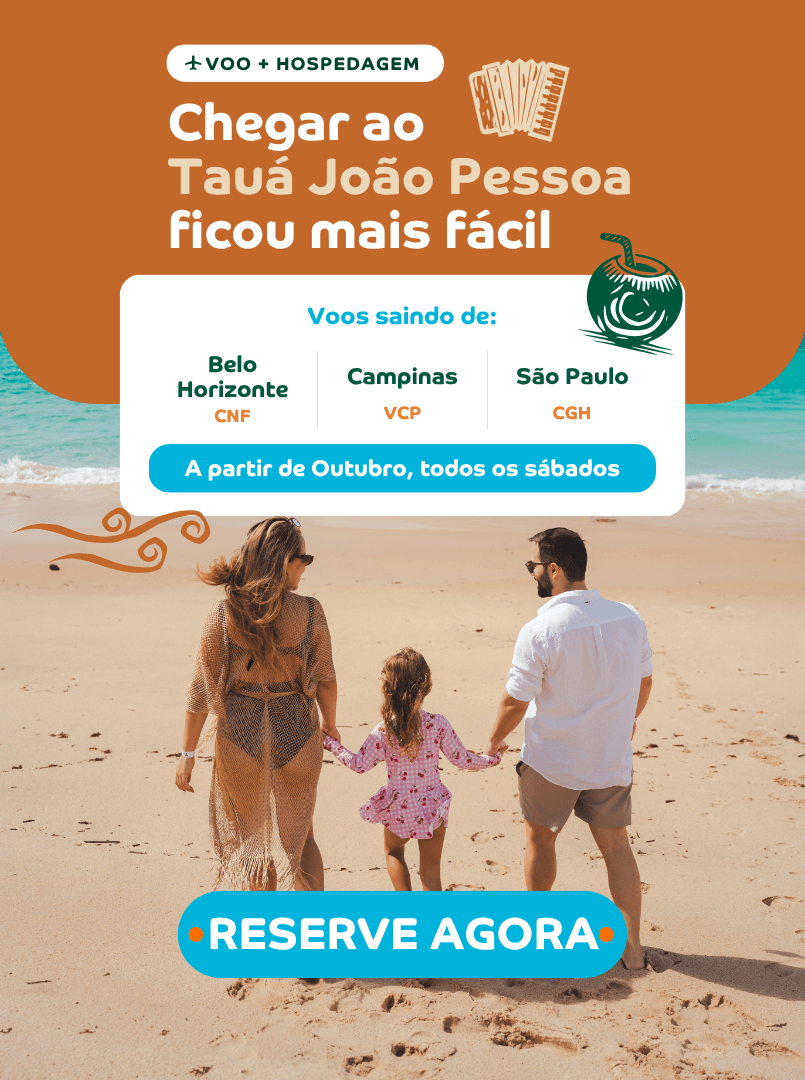 Pacote completo Tauá João Pessoa