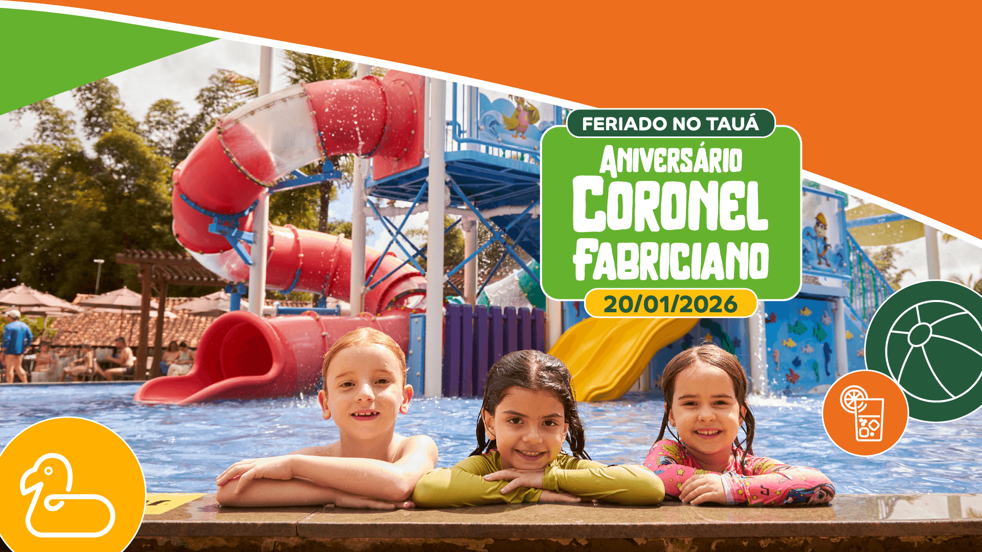 Aniversário de Coronel Fabriciano no Tauá Caeté