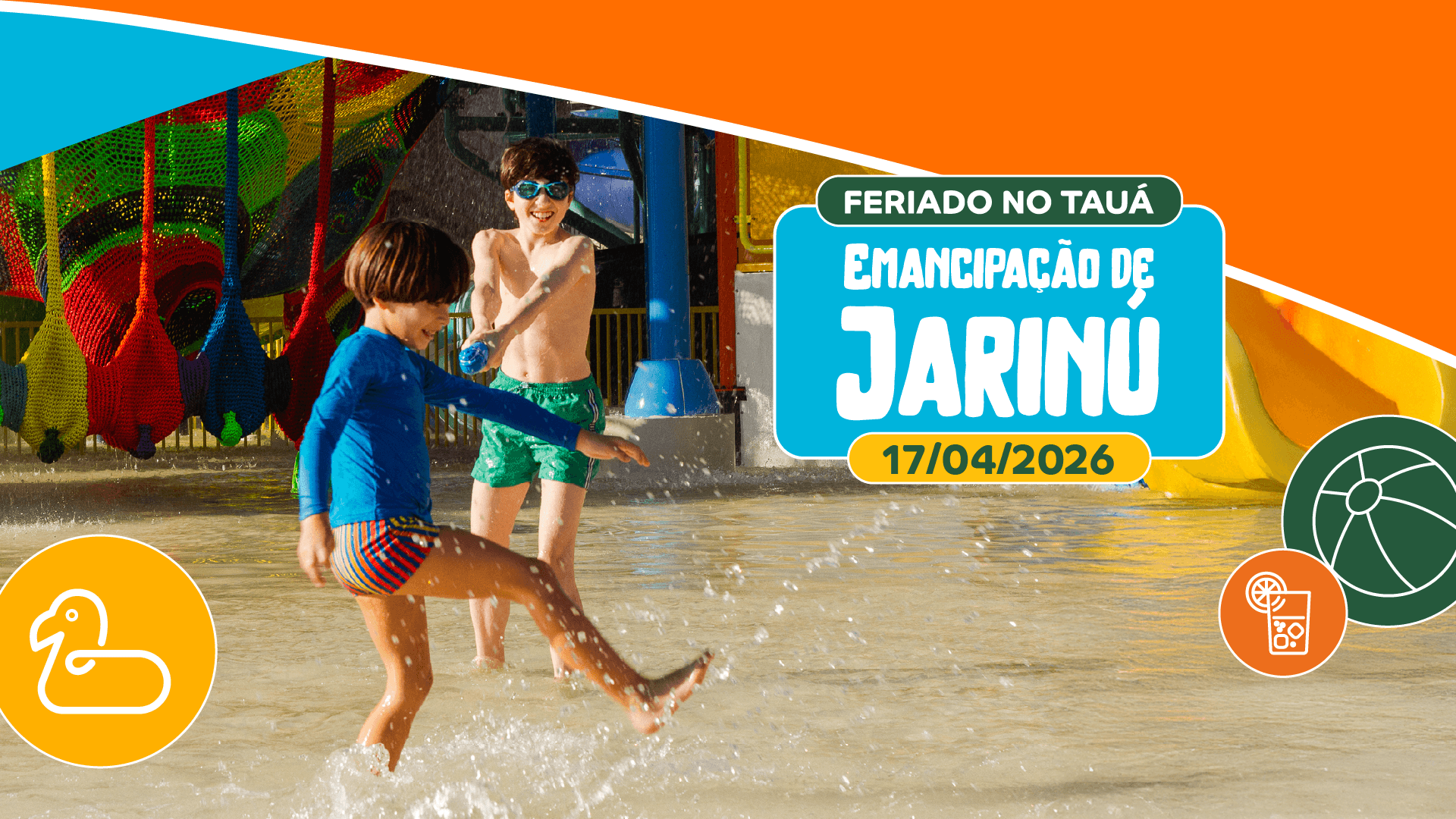 Feriado Emancipação de Jarinu no Tauá Atibaia