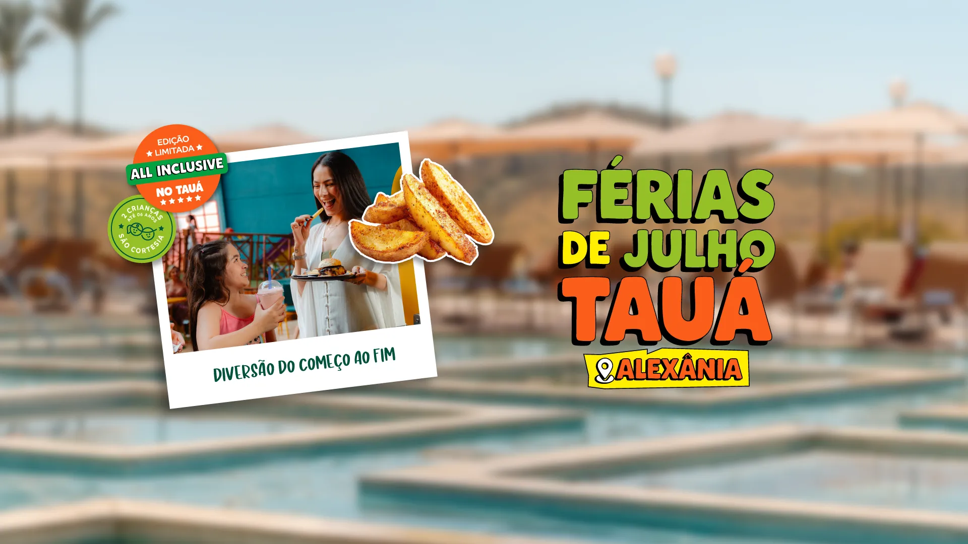 Férias de julho Tauá Alexania