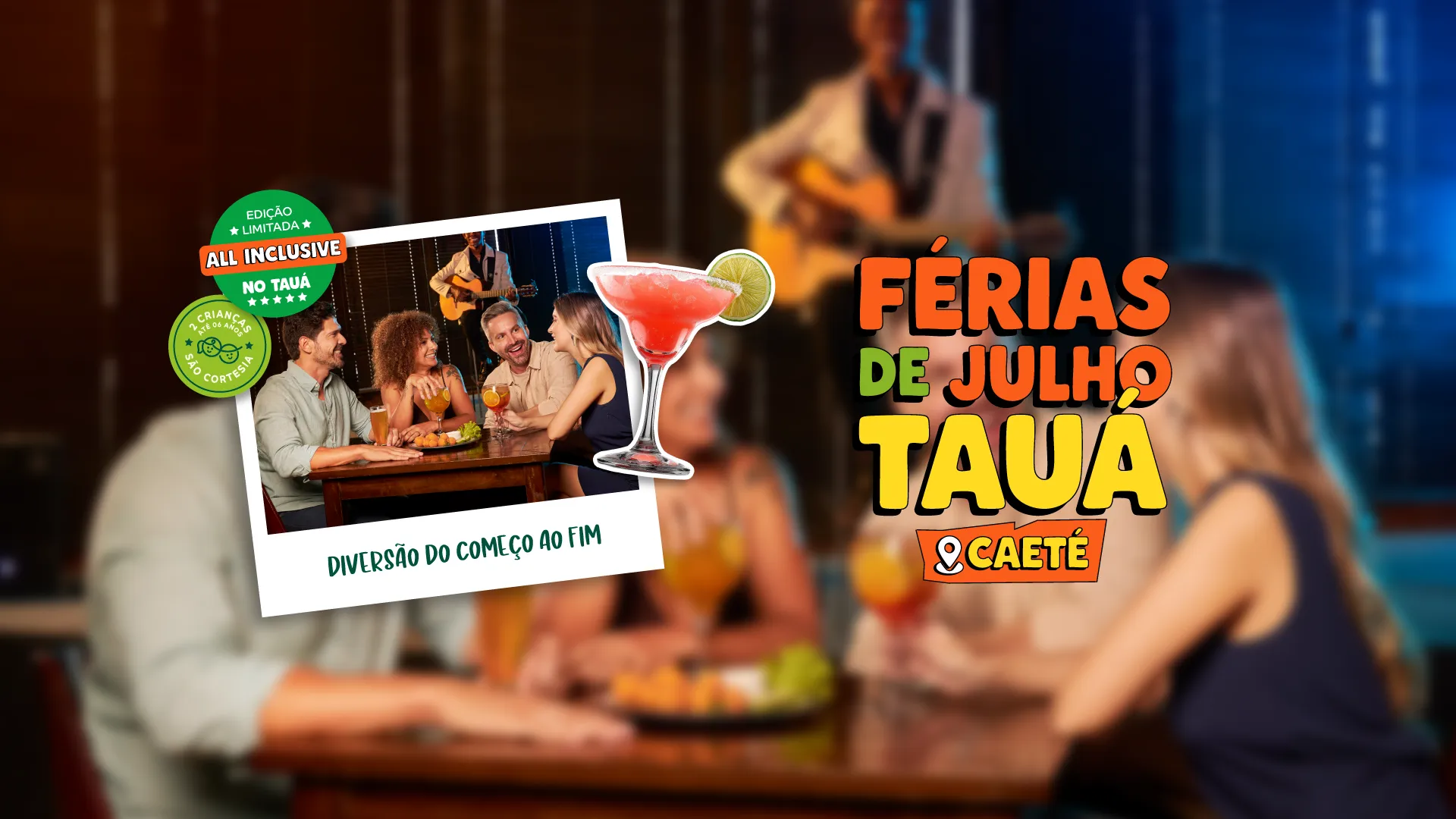 Férias de julho Tauá Caeté