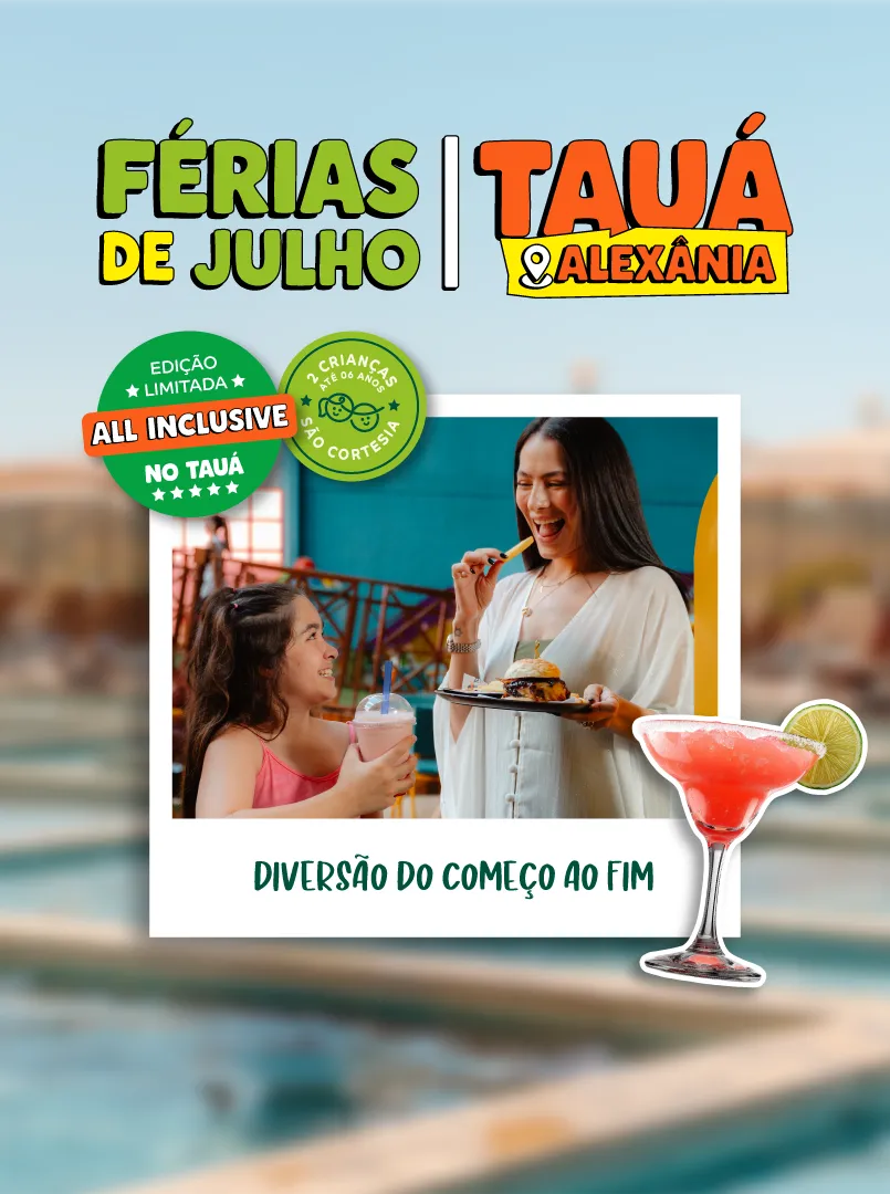 Férias de julho Tauá Alexania