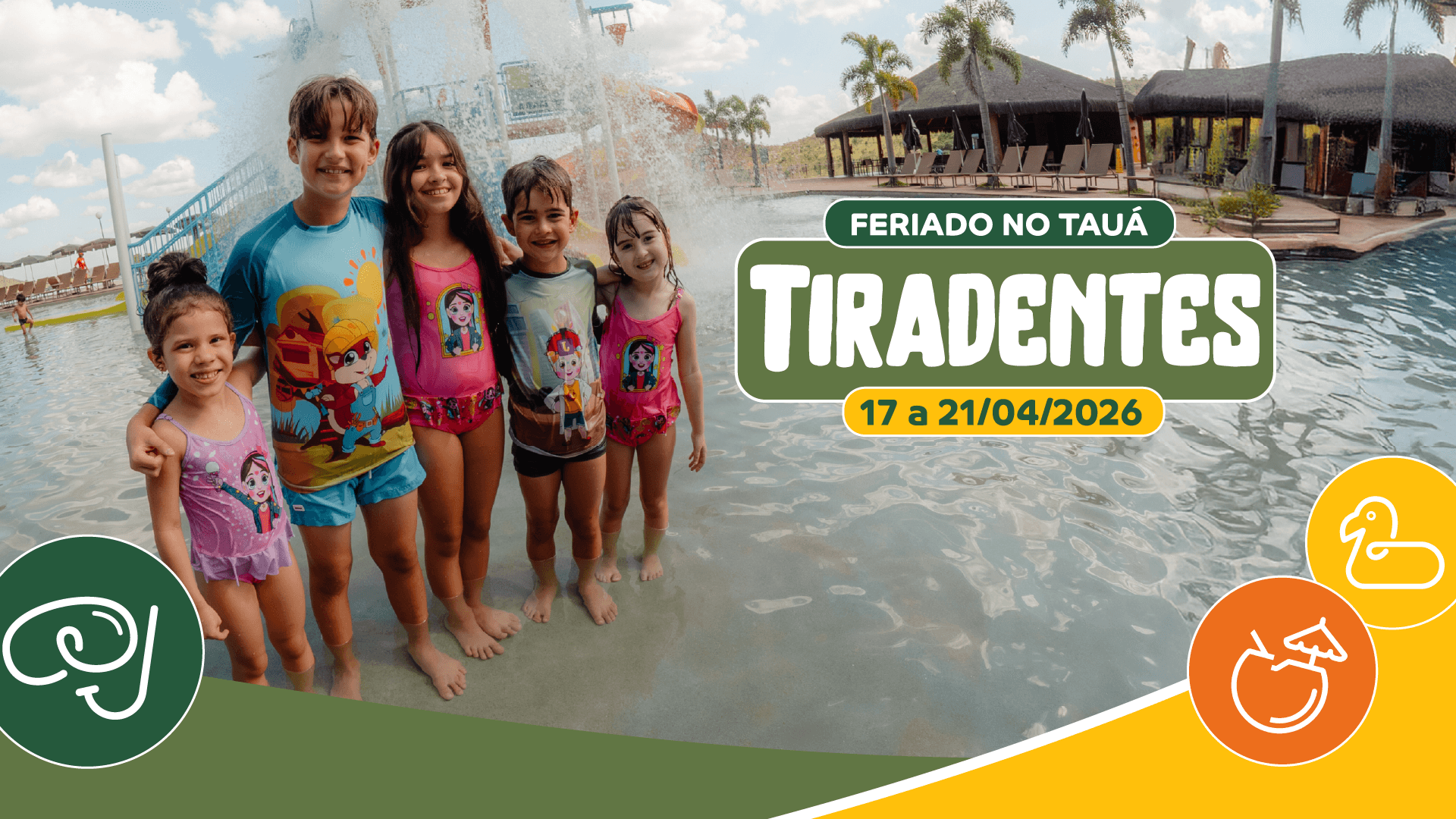 Feriado de Tiradentes no Tauá Alexânia