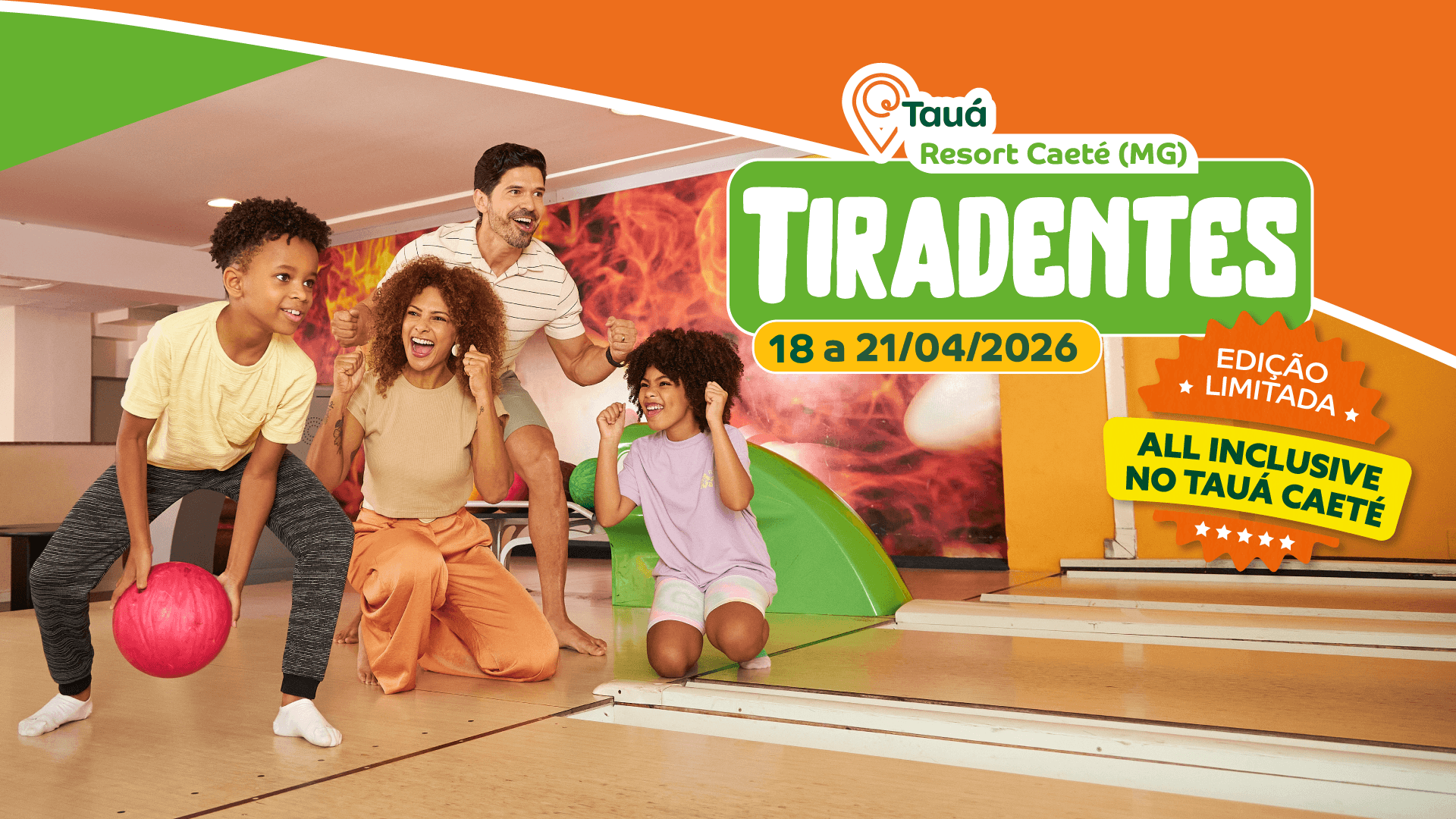 Feriado de Tiradentes no Tauá Caeté