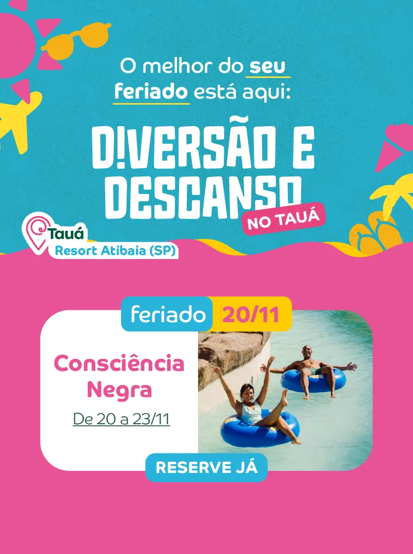 Feriado Consciência Negra Tauá Atibaia