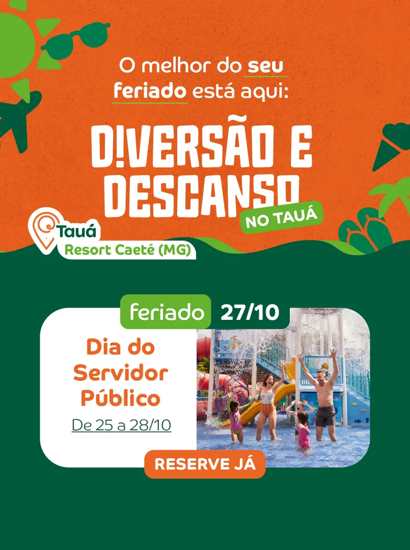 Feriado do Servidor Público no Tauá Caeté