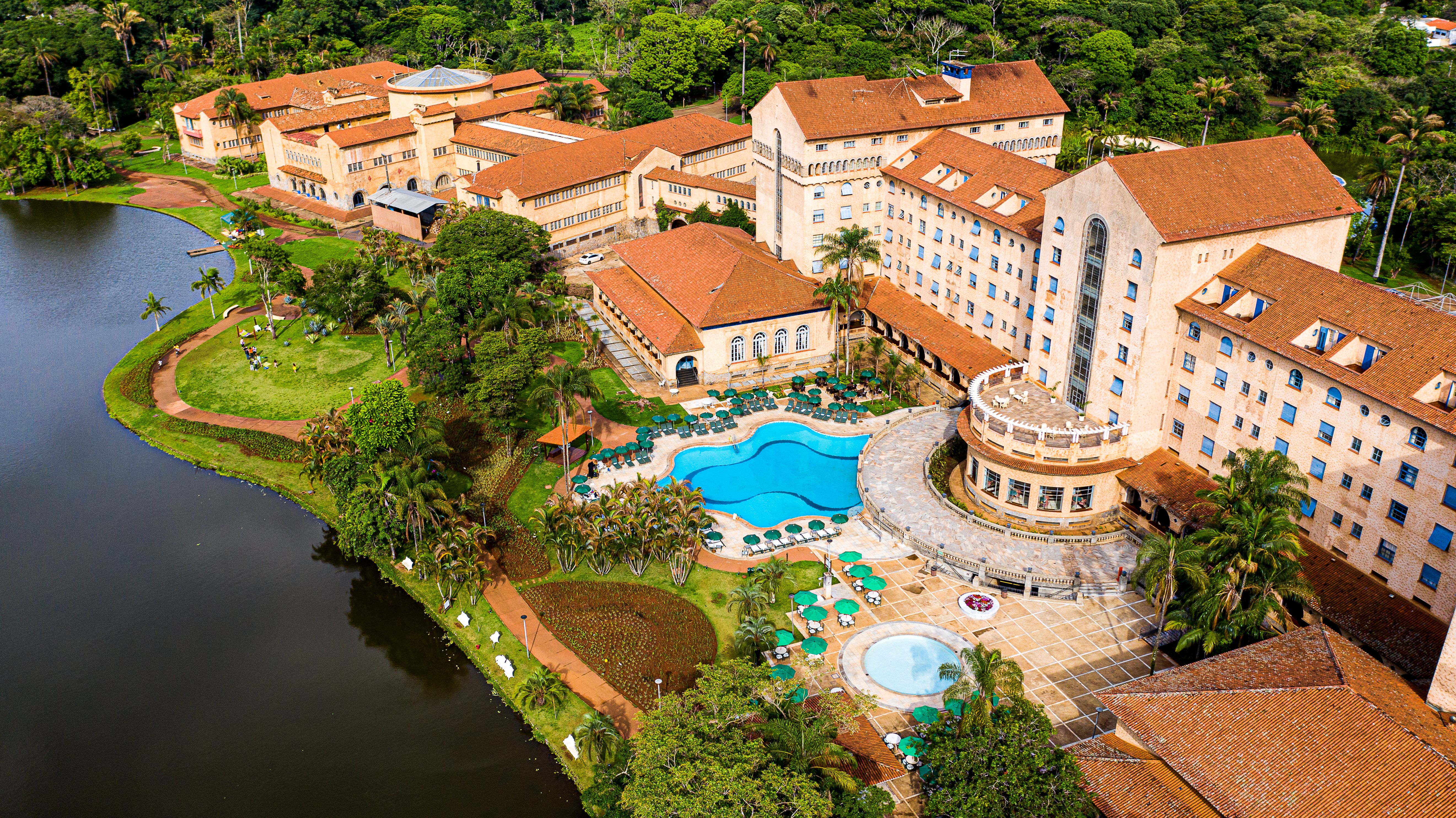 vista aérea Grande Hotel