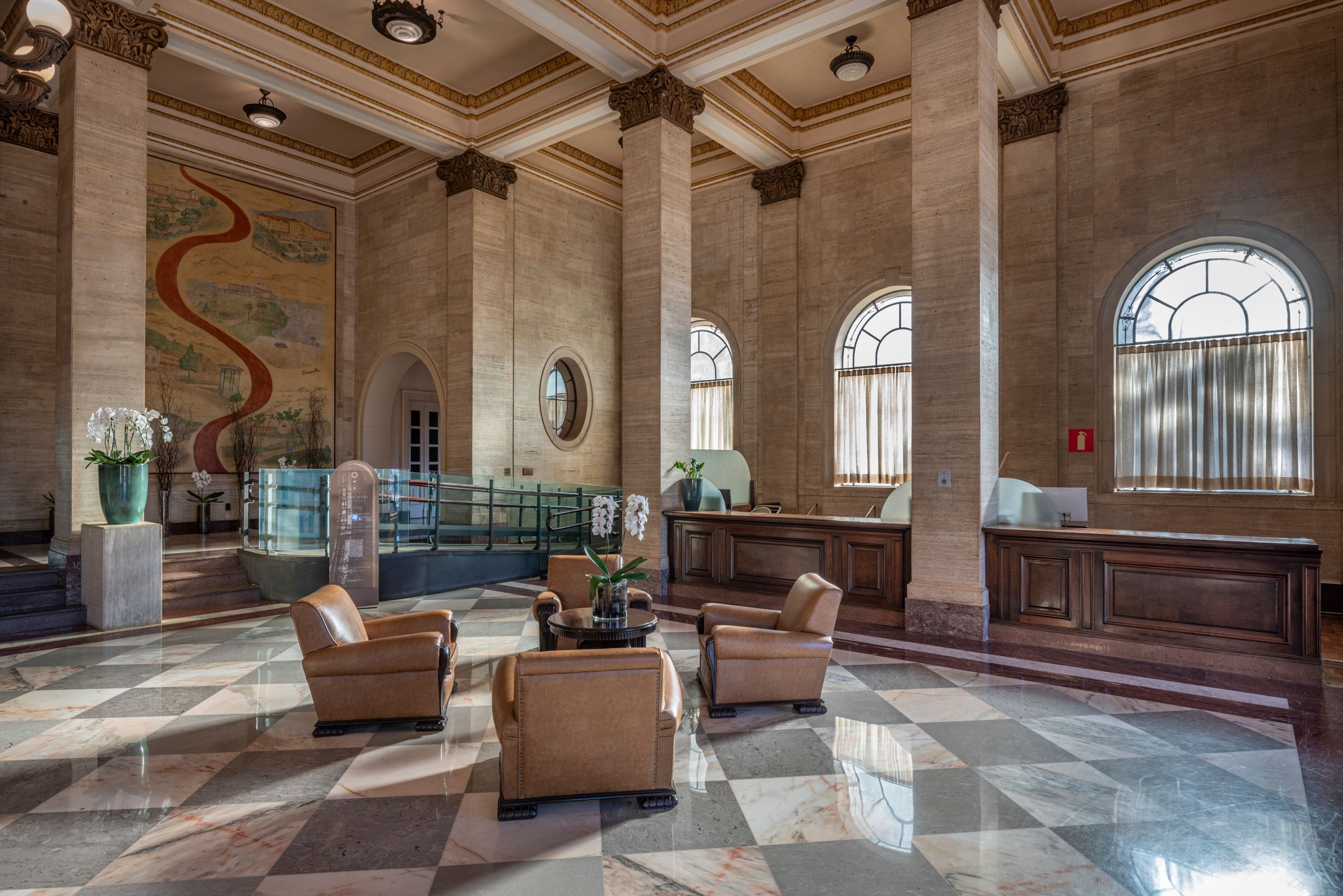 banner vista interna salão GH