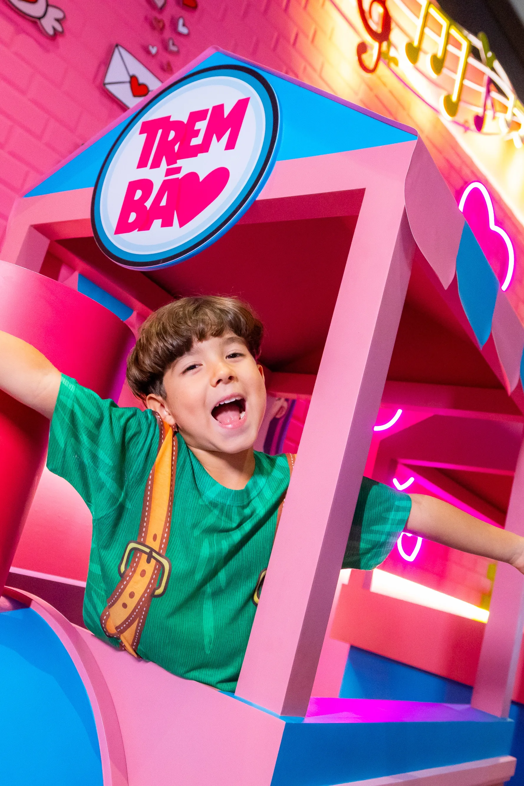 trenzinho no Restaualegre