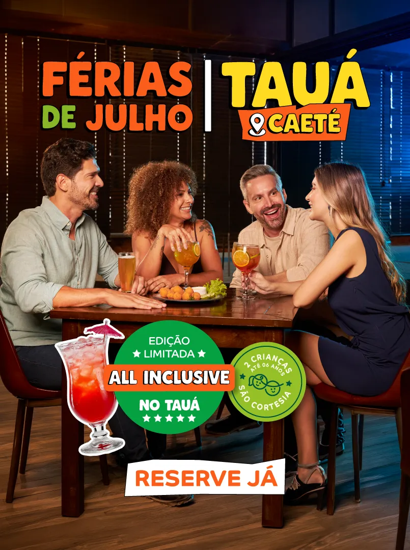 Férias de julho Tauá Caeté