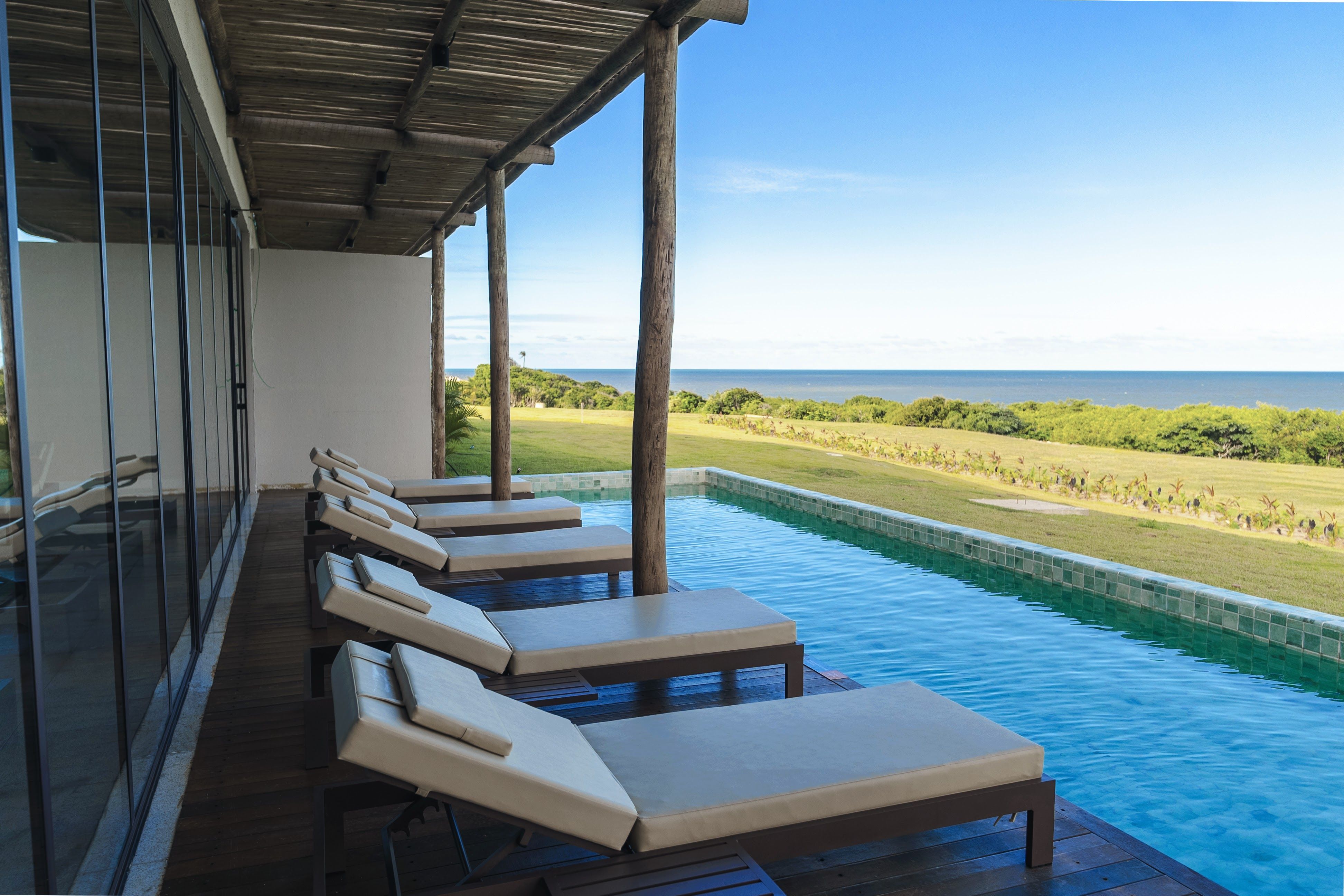 spa com piscina externa