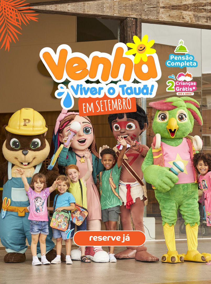 Promoção Venha viver o Tauá em Setembro