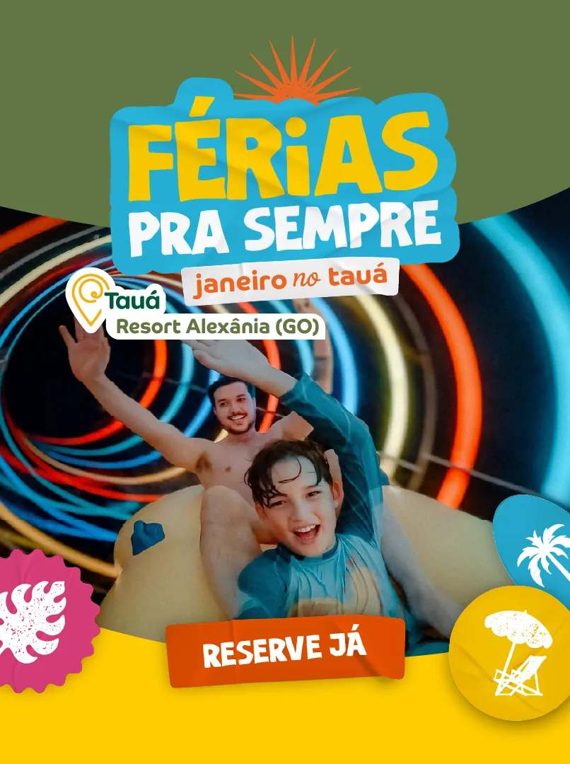Férias de janeiro no Tauá Alexânia