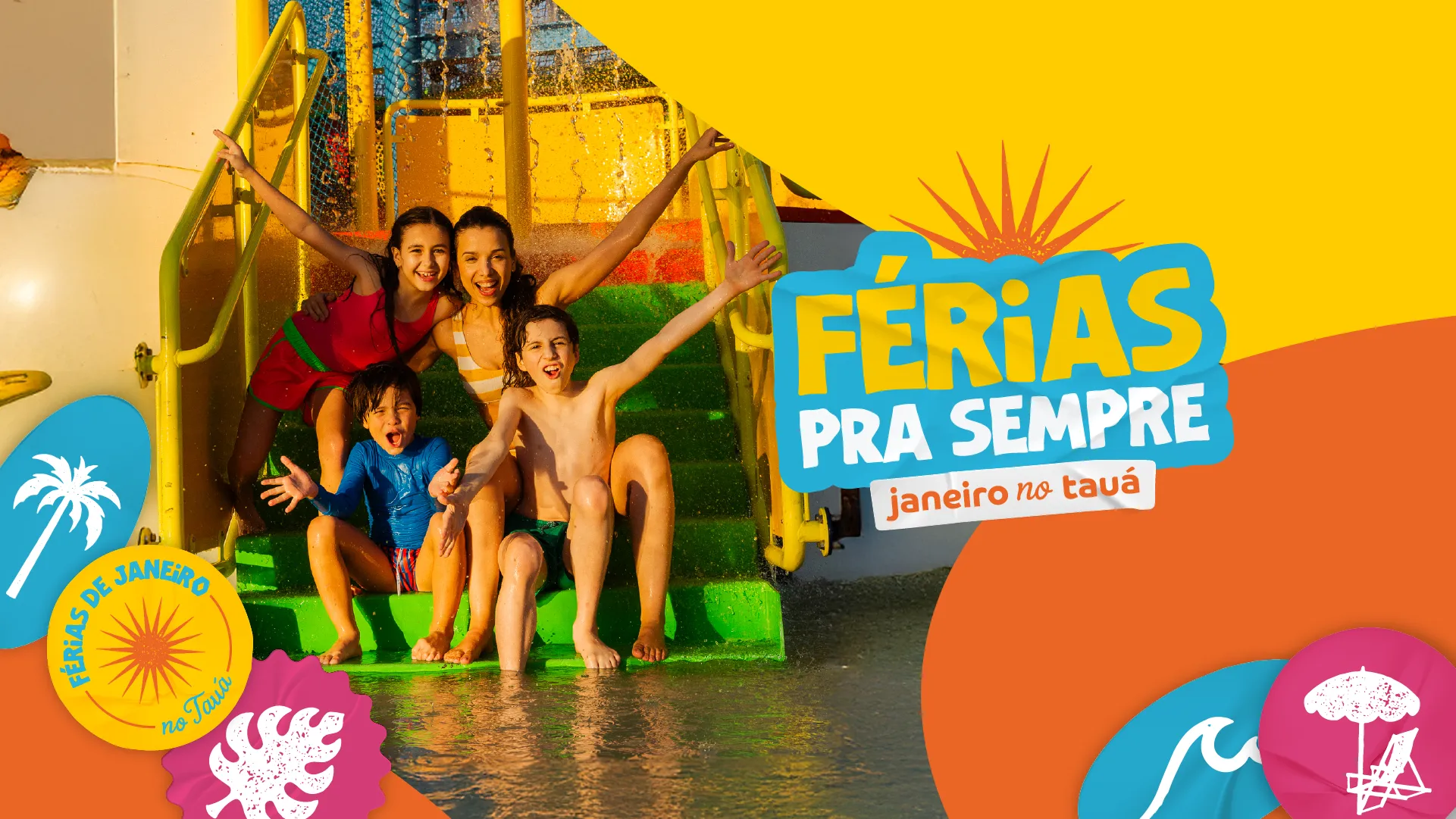 Férias de janeiro no Tauá Atibaia