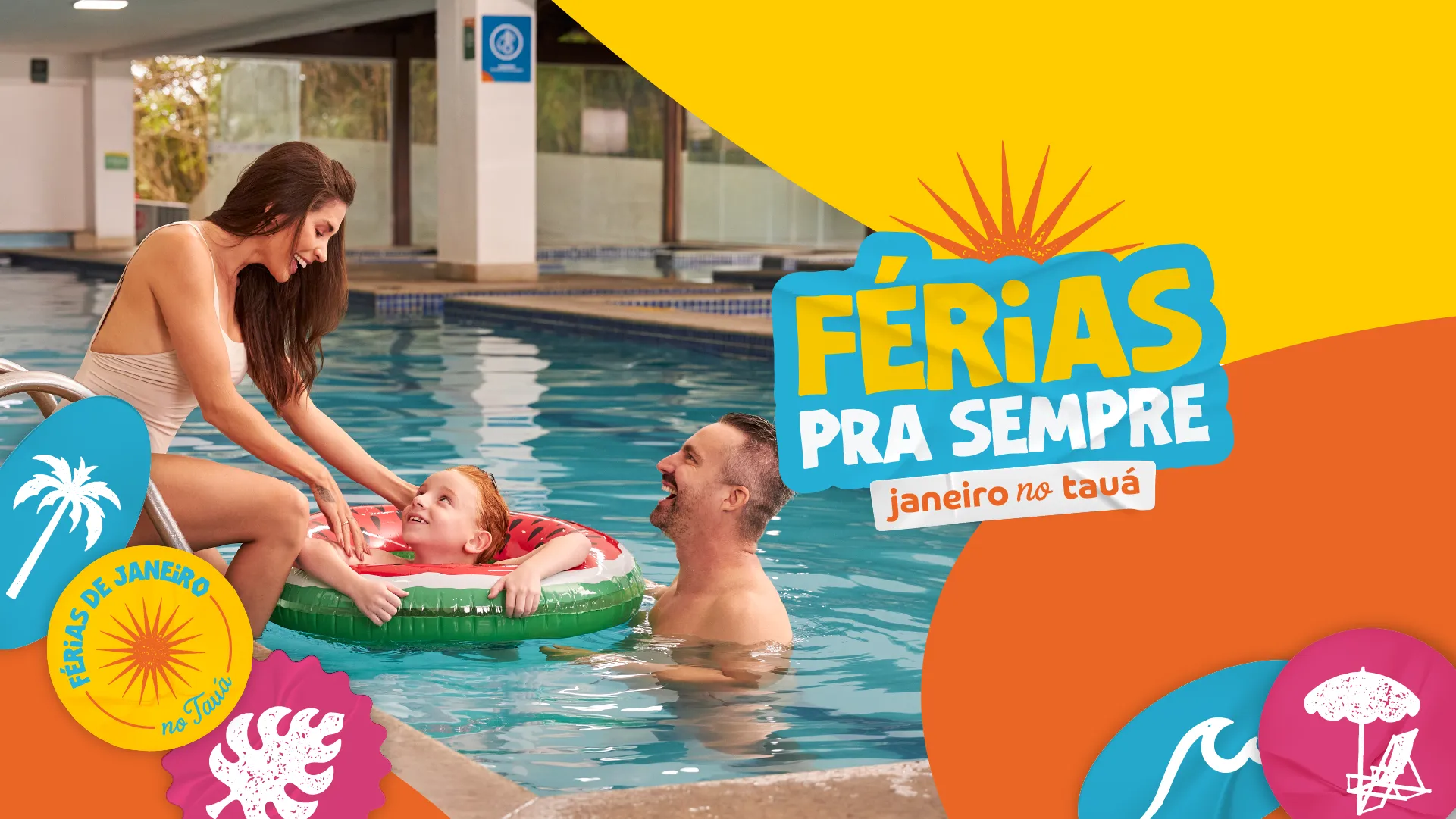 Férias de janeiro no Tauá Caeté