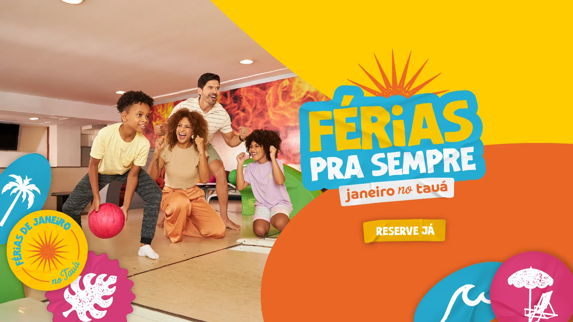 Férias de janeiro no Tauá