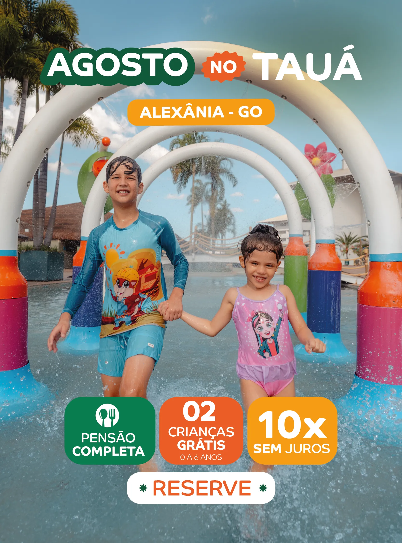 Agosto no Tauá Alexania