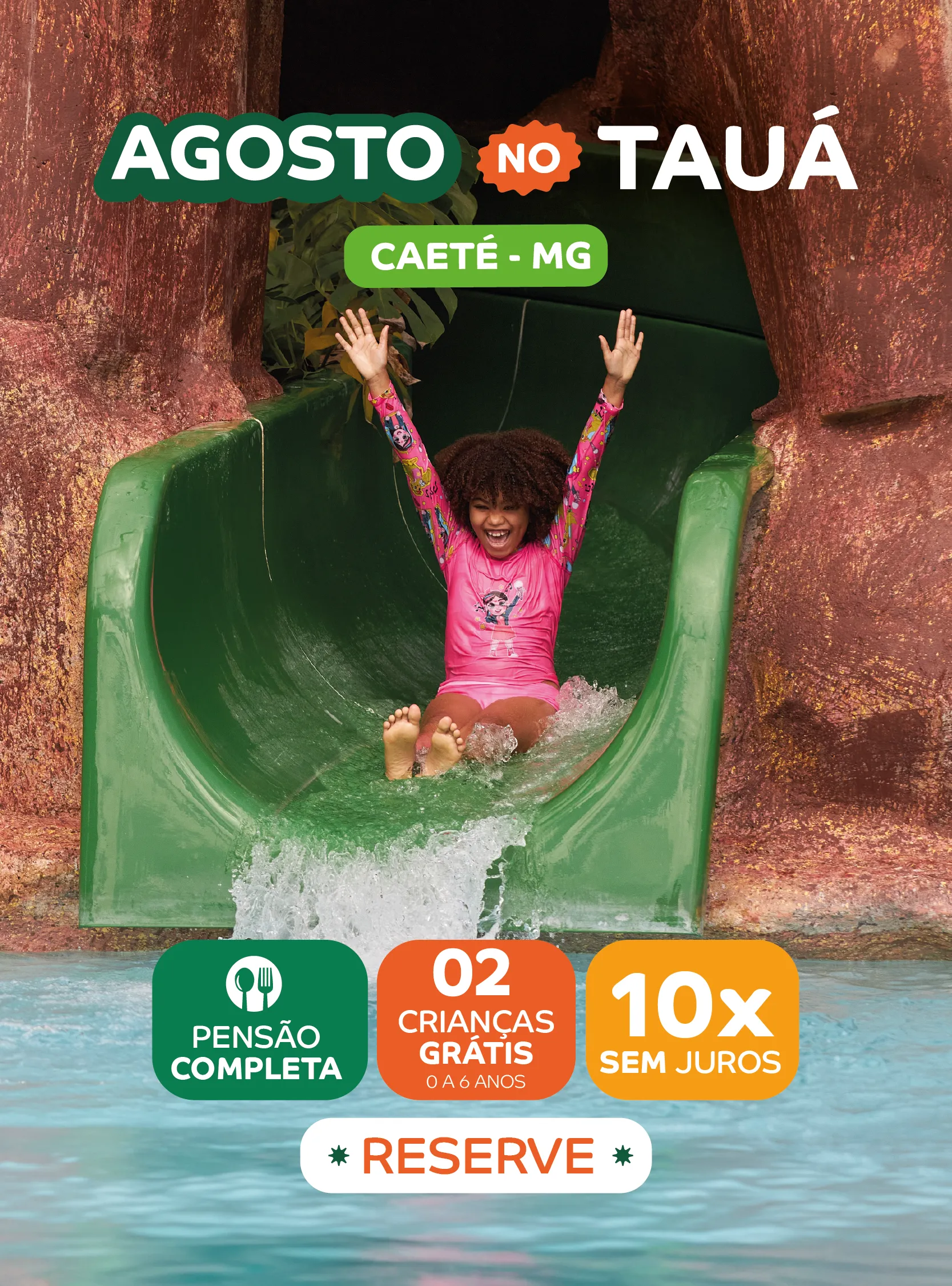 Agosto no Tauá Caeté